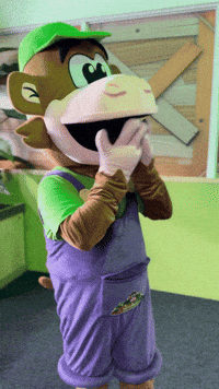 monkeytownnl kisses beso loveyou vrienden GIF