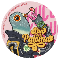 La Paloma Party Sticker by Entre Compas
