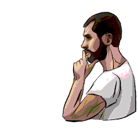 Thinking Think Sticker