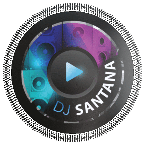 Djsantana dj lmp lomaximoproductions dj santana Sticker