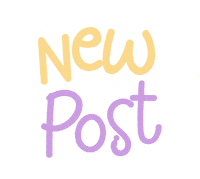 Post Typography Sticker
