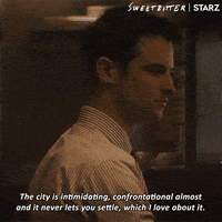 Intimidating New York City GIF by Sweetbitter STARZ