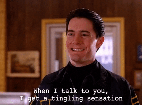 Season 2 Flirting GIF by Twin Peaks on Showtime