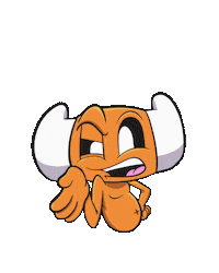 Cartoon Omg Sticker