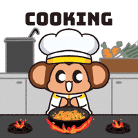 Hungry Chef GIF by Chimpers