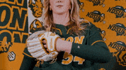Softball GIF by NDSU Athletics
