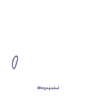 HeyAquabud happy bounce bean marshmallow Sticker