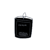 Home California Sticker by Shop Agapé Candles
