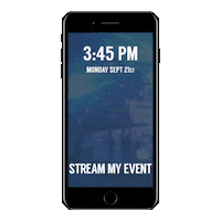 broadcasting on air Sticker by Stream My Event