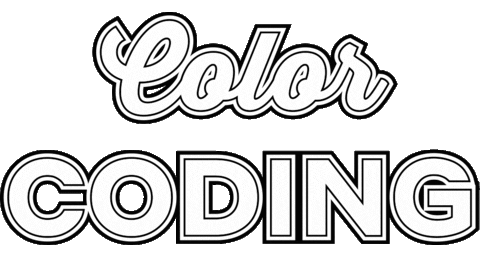 Color Coding Sticker by Elizabeth Sutton Collection