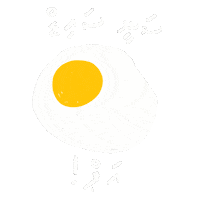 Fried Egg Breakfast Sticker