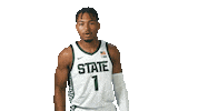 Oh My God Wow Sticker by Michigan State Athletics