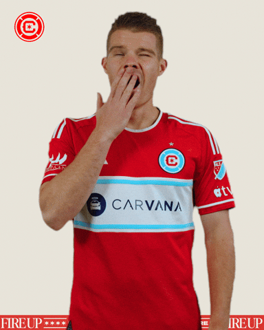 Tired Chicago Fire GIF by Chicago Fire Football Club