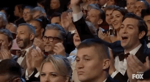 Jeremy Strong Clap GIF by Emmys