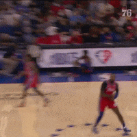 Andre Drummond Sport GIF by Philadelphia 76ers