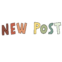 New Post Sticker