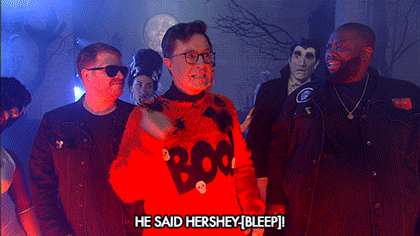 stephen colbert halloween GIF by The Late Show With Stephen Colbert