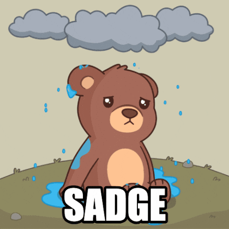 Sad Mood GIF by BEARISH