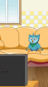 Watching Tv Show GIF