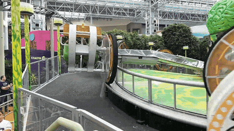 Roller Coaster Nickelodeon GIF