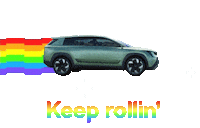 Concept Car Rainbow Sticker by Škoda Global