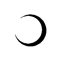 Moon Hbg Sticker by Holistic Beauty Group