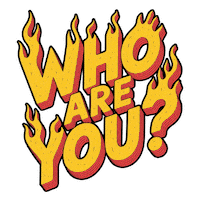 Who Are You Love Sticker by Seorang Zaki