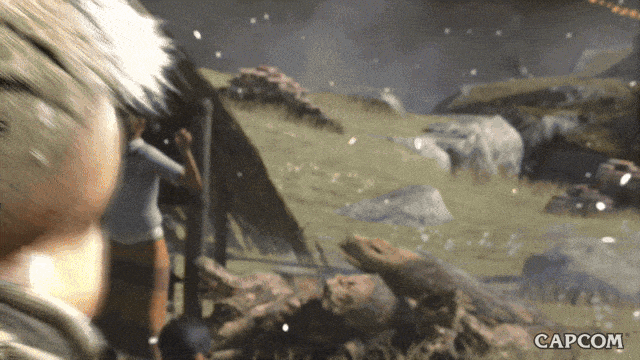 Holding Back Video Game GIF by CAPCOM