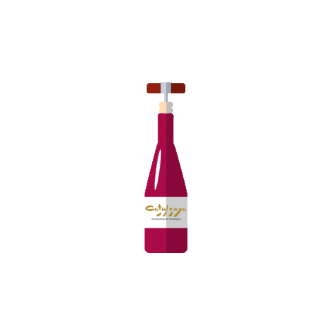 Wine Abrir Sticker by DO Catalunya
