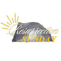 Sunday Resurrection Sticker by Anjeli ✦