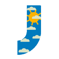 J Sticker by babylon