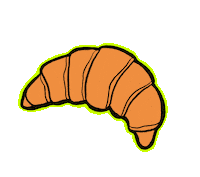 Croissant France Sticker by Contiki