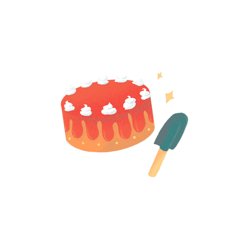 Pastel Cooking Sticker