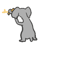 Happy Dog Sticker