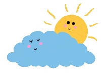 Sleepy Good Morning Sticker by All Things Studio