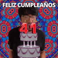 ¡Feliz 41.º cumpleaños!