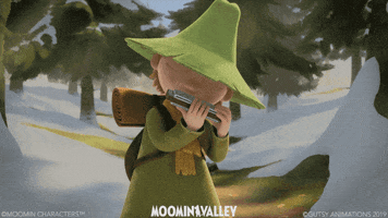 moominofficial moomin moomins moominvalley snufkin GIF