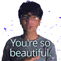 Charming Dazzling Sticker