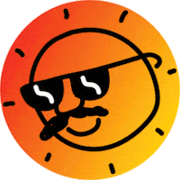 sun allez Sticker by Mythical State Of