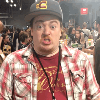 frustrated danny tamberelli GIF by New York Comic Con