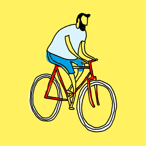 illustration bike GIF by Kochstrasse™