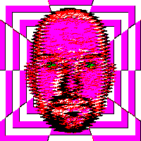Art Face GIF by badblueprints