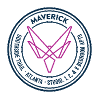 maverickatl maverick beltline atlanta beltline the maverick Sticker