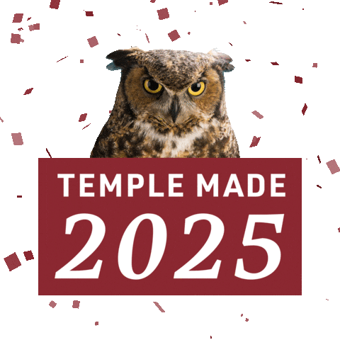 2025 Sticker by Temple University