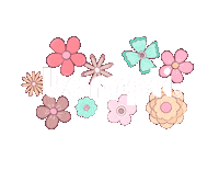 BumpliDE logo blumen bumpli Sticker