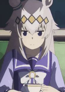 Girl Drinking GIF