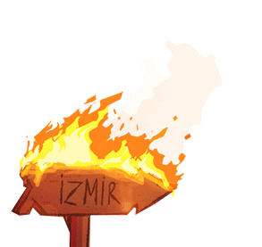 Fire Flame Sticker by Universal Music Turkey