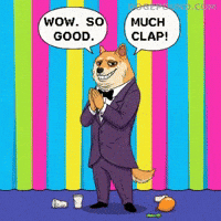 Shiba Inu Wow GIF by Doge Pound