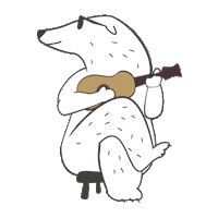 Happy Guitar Sticker by nwpd