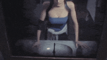 Resident Evil Mirror GIF